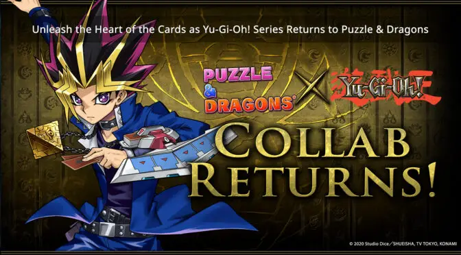 Unleash the Heart of the Cards as Yu-Gi-Oh! Series Returns to Puzzle & Dragons
