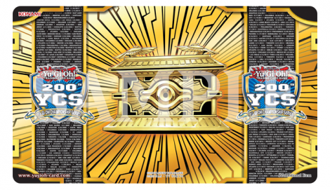 200th Yu-Gi-Oh! Championship Series Participation Game Mat.