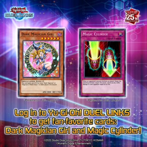 Dark Magician Girl and Magic Cylinder